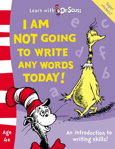 I Am Not Going to Write Any Words Today!