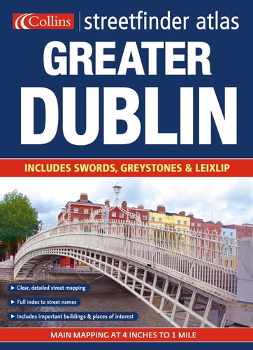 Greater Dublin Streetfinder Atlas