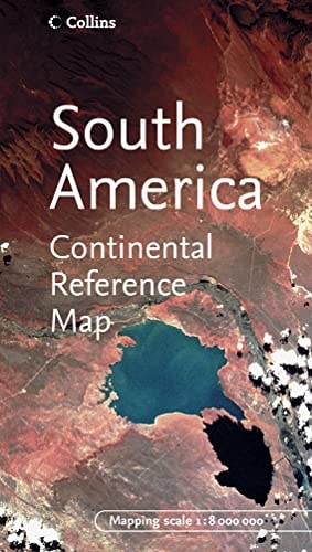 South America Continental Reference Map
