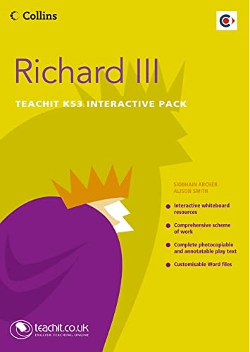 Teachit Shakespeare: Richard III Teachit KS3 Interactive Pack