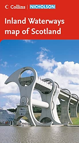 Nicholson Inland Waterways Map of Scotland