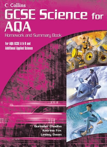 GCSE Science for AQA: Science Summary and Homework Book (Additional Applied)
