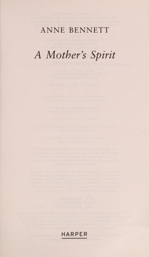 A Mother's Spirit