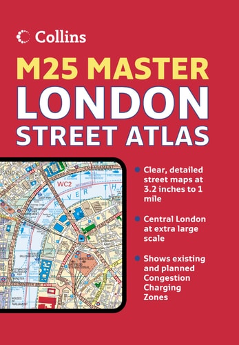 M25 Master London Street Atlas