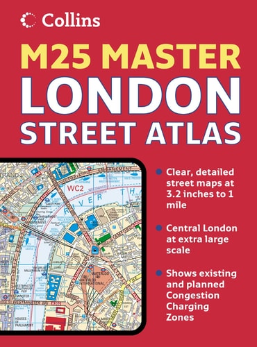 Collins London M25 Master Street Atlas