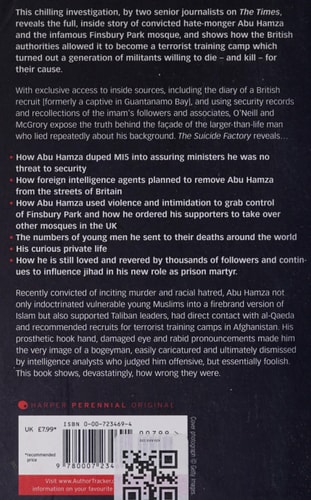 The Suicide Factory: Abu Hamza and the Finsbury Park Mosque