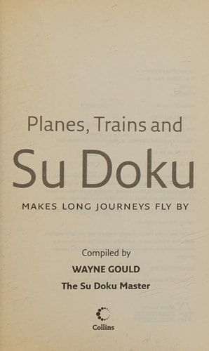 Planes, Trains and Su Doku