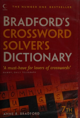 Bradford's Crossword Solver's Dictionary