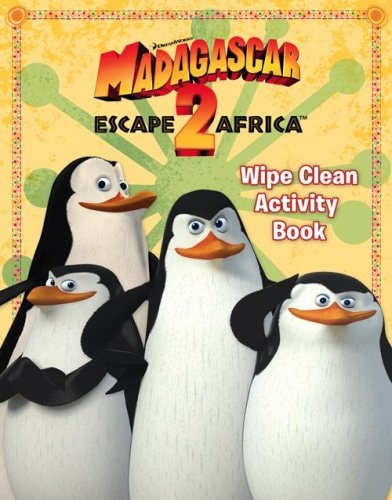 Madagascar: Escape 2 Africa - Wipe Clean Activity Book