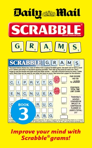 Collins Daily Mail Scrabble Grams: Puzzle Book No. 3