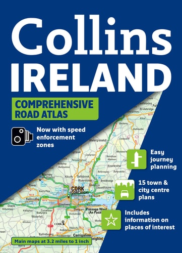 Collins Ireland Comprehensive Road Atlas
