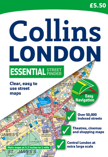 Collins London Essential Street Finder