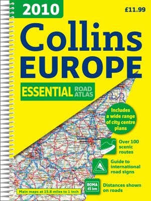 2010 Collins Europe Essential Road Atlas