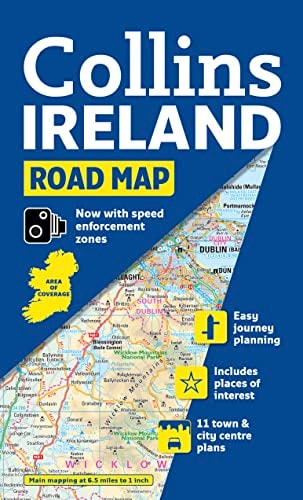 Collins Ireland Road Map (International Road Atlases)
