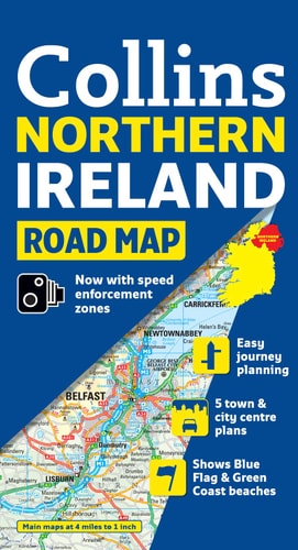 Collins Northern Ireland Road Map (International Road Atlases)