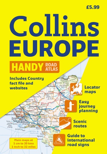 Collins Europe Handy Road Atlas