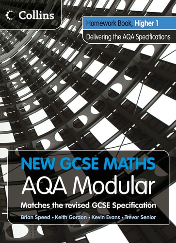 Homework Book Higher 1: Higher 1: AQA Modular (New GCSE Maths)