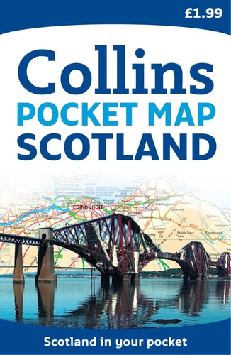 Collins Scotland Pocket Map (Collins Travel Guides)