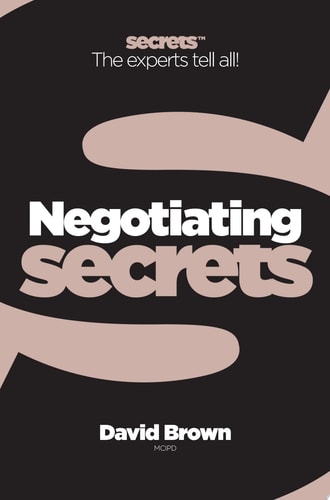 Negotiating (Collins Business Secrets)