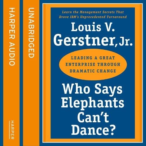 Who Says Elephants Can't Dance?