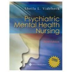 Psychiatric Mental Health Nursing- Text Only