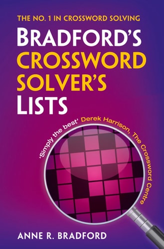 Bradford's Crossword Solver's Lists