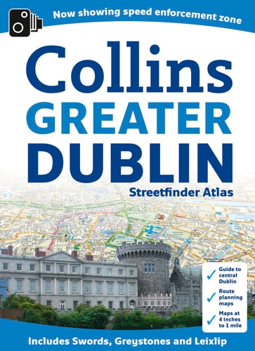 Collins Greater Dublin Streetfinder Atlas