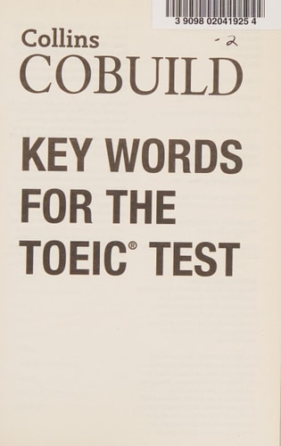 Collins COBUILD Key Words for the TOEIC Test