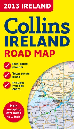 Collins Ireland Road Map 2013