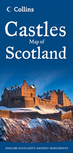 Collins Castles Map of Scotland