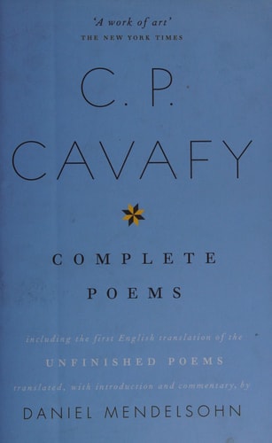 The Complete Poems of C.P. Cavafy