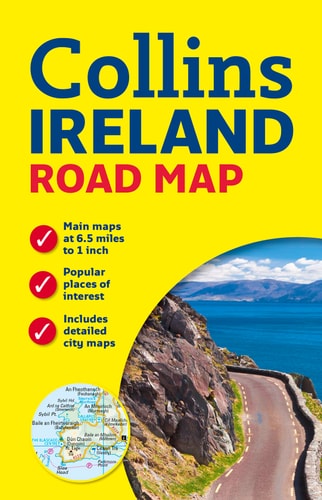 Collins Ireland Road Map