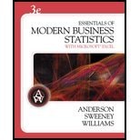 Essentials of Modern Business Statistics With Microsoft Excel - Textbook Only