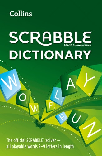 Collins Scrabble Dictionary: The Official Scrabble Solver - All Playable Words 2-9 Letters in Length
