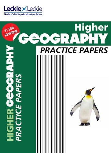 CfE Higher Geography Practice Papers for SQA Exams