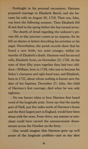 Longitude: The True Story of a Lone Genius Who Solved the Greatest Scientific Problem of His Time