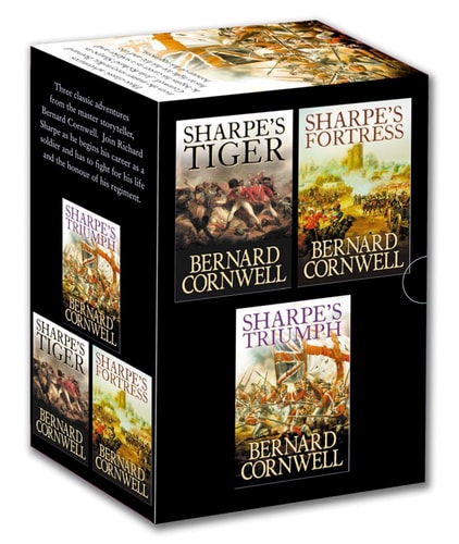 Bernard Cornwell Box Set: "Sharpe's Triumph", "Sharpe's Tiger", "Sharpe's Fortress"