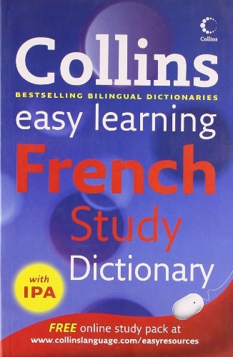 Collins Easy Learning French Study Dictionary