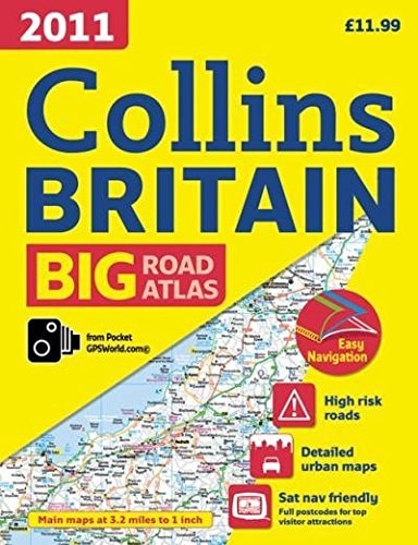 2011 Collins Road Atlas Britain