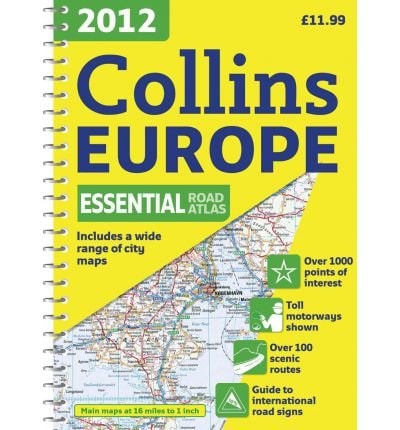 2012 Collins Europe Essential Road Atlas (International Road Atlases)