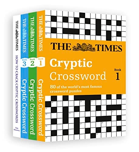 The Times Cryptic Crossword Gift Set with Times How to Crack Cryptic Crosswords