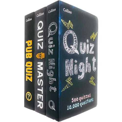 Collins Quiz Puzzles 3 Books Collection Set Pack