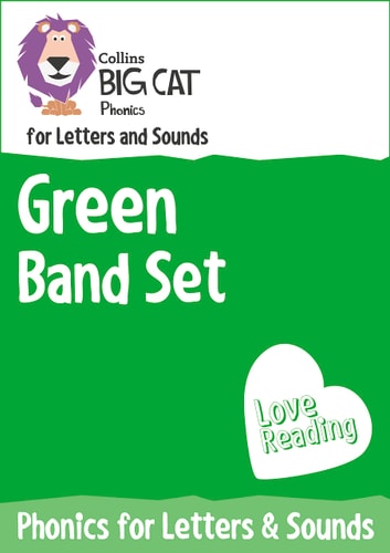 Phonics for Letters and Sounds Green Band Set: Band 05/Green (Collins Big Cat Sets)