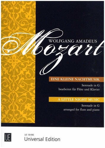 Mozart: Serenade "Eine kleine Nachtmusik" for flute and piano, K. 525