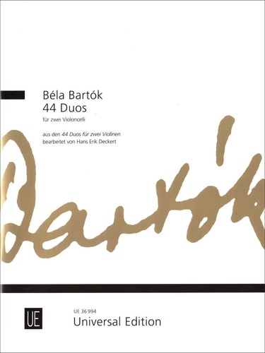 Bartók: 44 Duos for 2 cellos