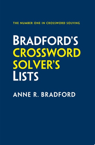 Collins Bradford’s Crossword Solver’s Lists