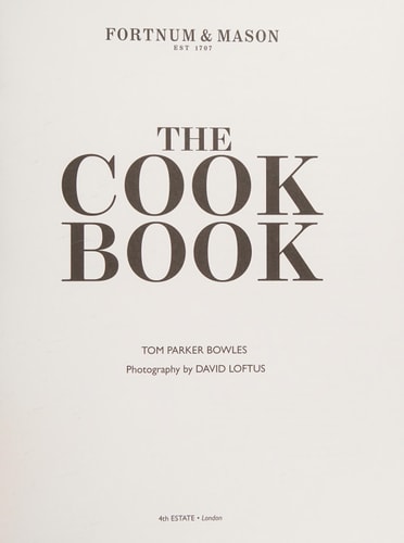The Cook Book: Fortnum & Mason