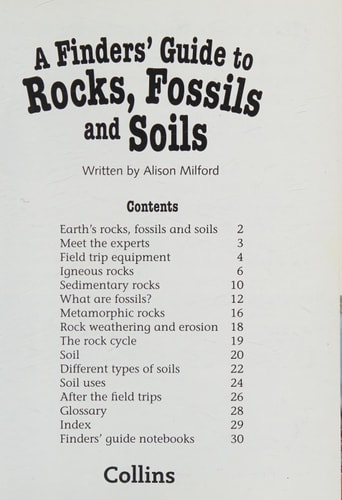 Collins Big Cat – A Finders' Guide to Rock and Soil: Band 13/Topaz