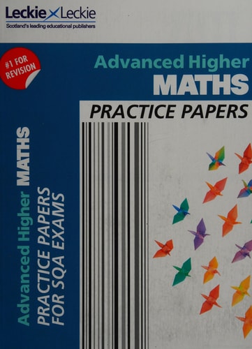 CfE Advanced Higher Maths Practice Papers for SQA Exams