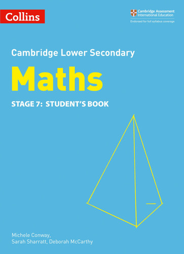 Cambridge checkpoint maths. Student book stage 7